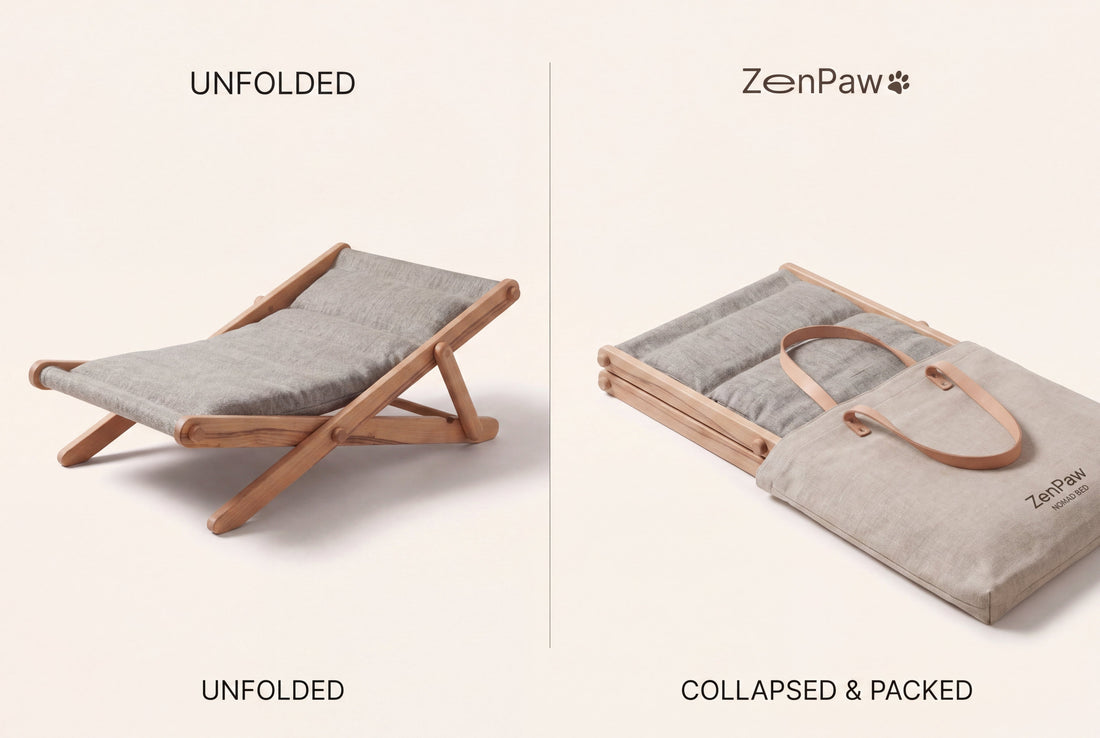 Why Your Pet Deserves a Real Bed on Every Trip — The ZenPaw Nomad