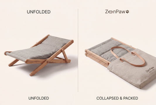Why Your Pet Deserves a Real Bed on Every Trip — The ZenPaw Nomad